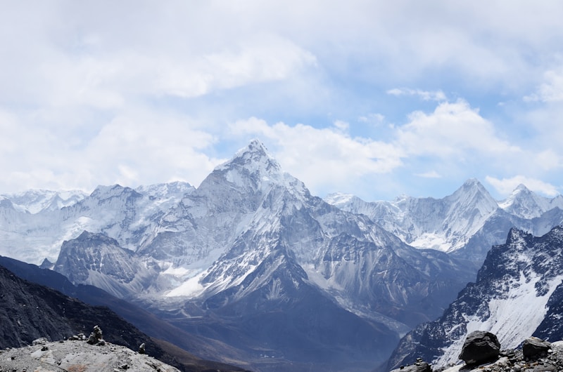 贡嘎日落金山